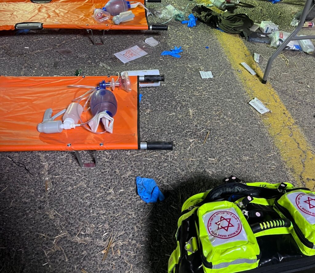 נקודת טיפול של מגן דוד אדום